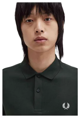 Produktbild von Fred Perry Poloshirt mit kurzem Ärmel grün