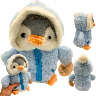 Immagine prodotto di Pinguino di Natale in peluche, peluche invernale