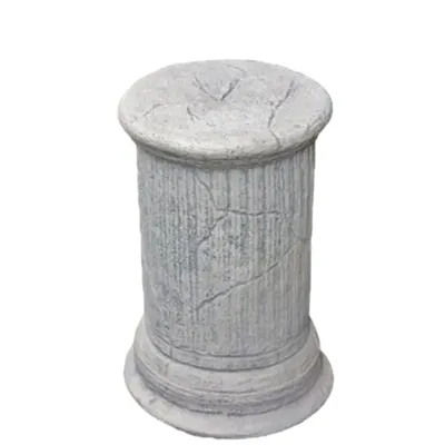 Immagine prodotto di Figura in pietra Colonna per la decorazione del giardino, in pietra fusa Nuova resistente al gelo e agli agenti atmosferici, scultura antica Piedistallo PO-207