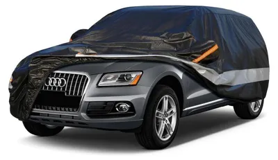 Obrázek produktu pro Autopokrov, 10 vrstev, vodotěsný, prodyšný, černý, pro modely Audi Q5/SQ5 (roky výroby 2008-2023)