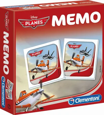 Produktbild von Clementoni 13422.9 - Memo Games Planes mit 80 Karten