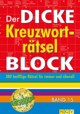 Produktbild von Der dicke Kreuzworträtsel-Block