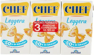 Produktbild von Parmalat Italian Gourmet Chef Leggera, crema da cucina, Kochsahne light, 27 x 125ml