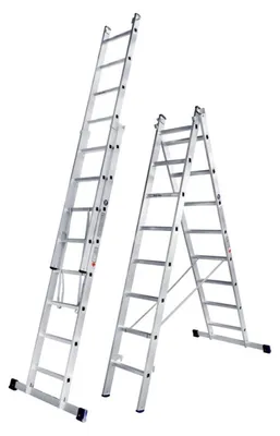 Produktbild von Iller Mehrzweckleiter Eurostars 2x8 Sprossen