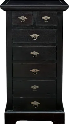 Produktbild von SIT Möbel Kommode | 7 Schubladen | Akazie massiv antikfinish | B 53 x T 36 x H 100 cm | 09810-30 | Serie SAMBA