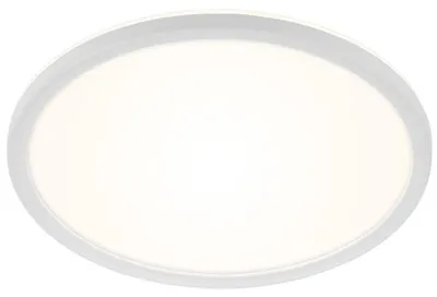 Obrázek produktu pro Koupelnové stropní svítidlo BRILONER SLIM DRIP LED, ochrana proti stříkající vodě IP44, plochý design, neutrální bílé světlo, bílé, 42 x 3 cm