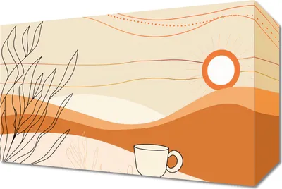 Produktbild von Bild 30x20cm Morgenstimmung