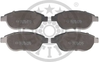 Produktbild von OPTIMAL Bremsbeläge Satz Vorne Bremsklötze passend für PEUGEOT 206 Schrägheck (2A/C) BP-84100