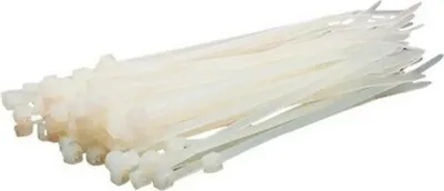 Obrázok produktu pre LogiLink KAB0001, Nylon, Biela, 100 mm, 2,5 mm, 100 kusov