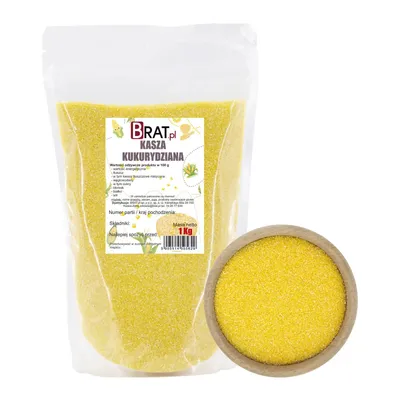 Obrázek produktu pro Kukuřičná krupice 1kg Brat.pl
