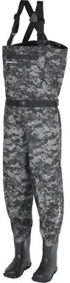 Productafbeelding van Kinetic CAMORUSH boots met rubberen zool, maat 46-47/11-11.5, met noppen, grijs camouflage