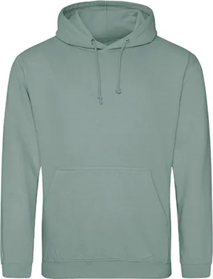 Produktbild von Just Hoods JH001 | College Hoodie / Kaputzenpulli in vielen Farben - Farbe: Dusty Green - Größe: XXL
