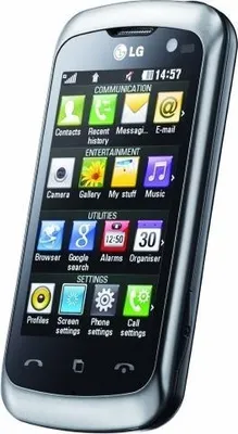 Produktbild von LG KM570, 7,62 cm (3"), 240 x 400 Pixel, TFT, 4096 MB, 16 GB, 5 MP