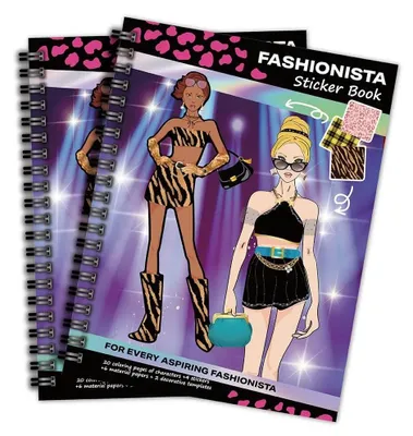 Obrázok produktu pre Fashionista – Kreatívna módna návrhárka s nálepkami a šablónami