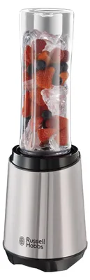 Produktbild von Russell Hobbs Standmixer To Go, Edelstahl, 600 ml, Mit Mixbecher