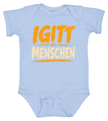 Zdjęcie produktu dla "Igitt", sarkazm, humor, introwertyzm, deklaracja, samotnik, body dla dziecka, jasnoniebieskie, rozmiar 12/18