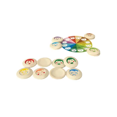 Produktbild von PlanToys Holzspielzeug Mein Stimmungsmemo