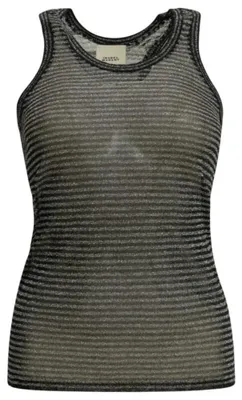Obrázek produktu pro Dámská tílka Isabel Marant, barva černá, materiál: cupro