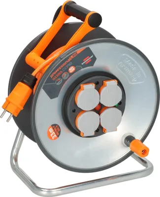 Produktbild von Brennenstuhl professionalLINE SteelCore Kabeltrommel 33 m IP 44 ( 9191330200 ) H07BQ-F 3G1,5