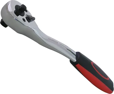 Produktbild von 2 in 1 Hebelumschaltknarre Ratsche umschaltbar 1/4 + 3/8 Antrieb Feinverzahnung