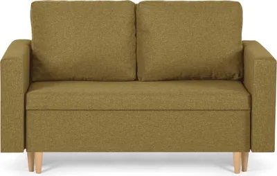 Produktbild von 2-Sitzer-Sofa mit Schlaffunktion KEN - Senf