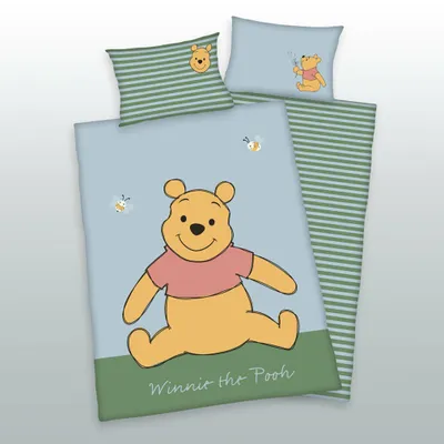Produktbild von Disney's Winnie Pooh - Wendebettwäsche - 40 x 60 / 135 x 100 cm