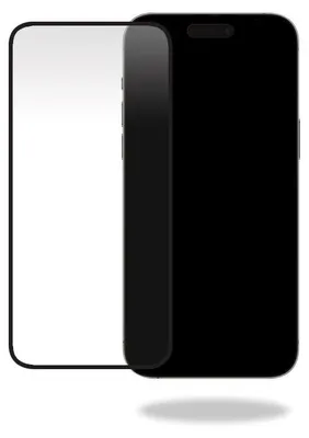 Productafbeelding van Mobilize Glass Screen Protector - Black Frame - Apple iPhone 15 Pro Max