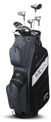 Produktbild von Callaway Reva 24 Blk 11pc Crt Gr Damen-golfschlägerset Grau Frau Grau One Size