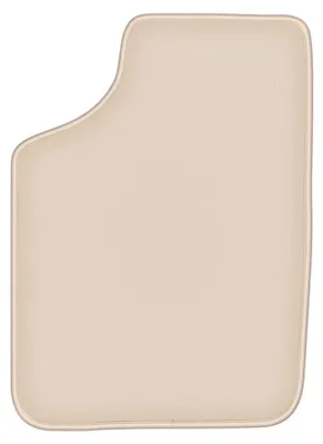 Produktbild von DURBAN Beige Velours-Fahrerfußmatte für Opel Corsa A Schrägheck (1982-1993)