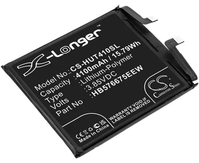 Obrázek produktu pro TECHTEK Baterie kompatibilní s [Huawei] Mate 40 Pro, NOH-AN00, NOH-N09, NOH-N29, NOH-NX9, NOH-TN00 nahrazuje HB576675EEW