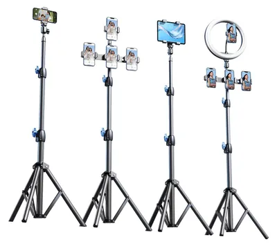 Zdjęcie produktu dla Statyw Trójnożny Wozinsky Wrld-00Y1S Tripod Wytrzymały Statyw Ze Stali Węglowej 1.7M Matowy - Czarny