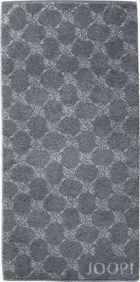 Produktbild von Joop! Handtuch Classic Cornflower" anthrazit 50x100 cm"