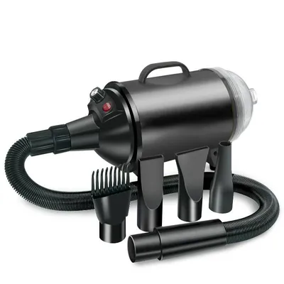 Imagen del producto de 【Secado eficiente para mascotas】: Secador de pelo para perros potente y silencioso, con un gran flujo de aire, color
