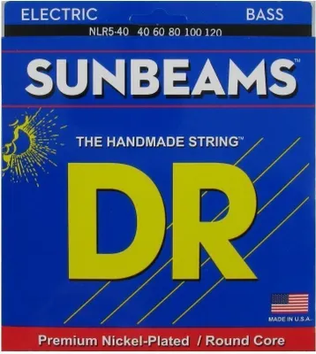 Immagine prodotto di DR Strings NLR5-40 Corde per basso a 5 corde