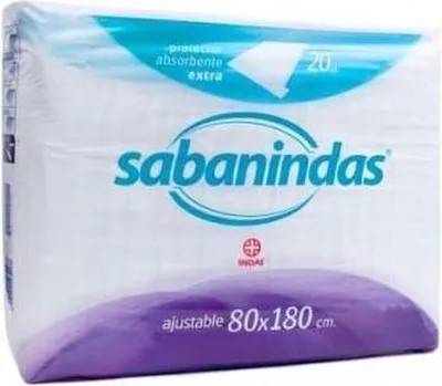 Obrázek produktu pro Sabanindas absorpční chránič postele Extra 80x180 30 kusů