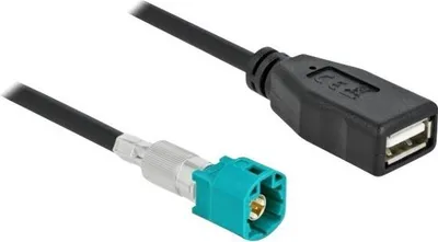 Immagine prodotto di DELOCK Kabel HSD Z Stecker zu USB 2.0 Typ-A Stecker 2m