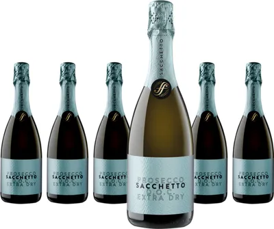 Produktbild von 6 x Sacchetto Spumante Extra Dry Prosecco DOC