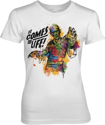 Produktbild von Colorful Mummy Girly Tee - X-Large - White