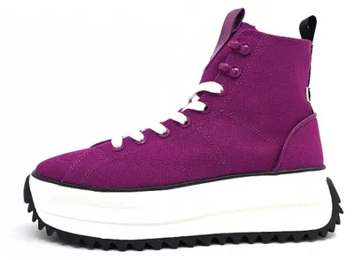Image de Tamaris, collection Essentials, chaussures pour femmes, bottes, baskets montantes, couleur violet