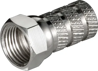 Immagine prodotto di Spina F twist-on Transmedia; lunghezza spina 20 mm, Ø twist-on: 5,0 mm, FFL 2 A