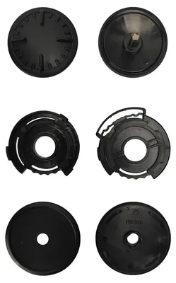 Immagine prodotto di Kit Fissaggio Visiera Nero per Casco Jet SKA-P 1D Tour