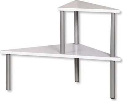 Produktbild von KESPER Küchen-Eckregal, weiß, Metall 27814