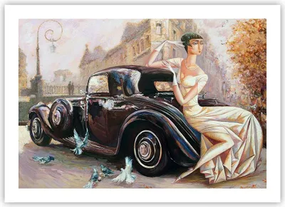 Produktbild von Poster - Poster ohne Rahmen - frau retro stil - 70x50 cm - Wand Bild - Wanddeko - Wandbilder - Kunstposter - Wandposter - Bilder - Kunstdruck - Wanddekoration - Wandbild - P2XAA70x50-3467