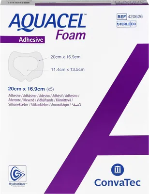 Image de AQUACEL Mousse adhésive sacrée 20x16,9cm, 5 pcs VER