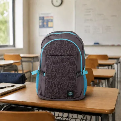 Produktbild von Biggdesign Moods Up Laptop-Rucksack für Männer und Frauen, wasserdichte Arbeitstasche mit Laptop-Fach, Schul- und Reiserucksack, 15 Zoll Laptop und Notebook, Anti-Diebstahl, Schwarz