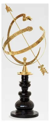 Produktbild von Astrologische Sonnenuhr aus Messing für den Garten