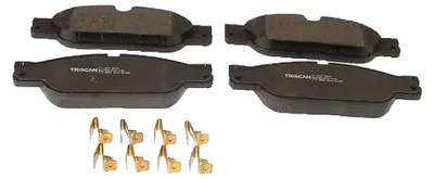 Produktbild von Bremsbelagsatz Scheiben 17,8 mm TRISCAN IAM-Expertise für u.a. JAGUAR S-TYPE