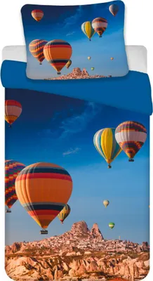 Immagine prodotto di Set di biancheria da letto con pallone 135 x 200 cm 80 x 80 cm 100% cotone
