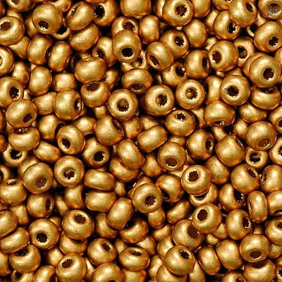 Produktbild von Rocailles 2,5 mm ocker VE=5x20g