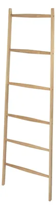 Produktbild von WENKO Handtuch Leiter ACINA Holz Halter Aufbewahrung Bad Dusche WC Stand Deko